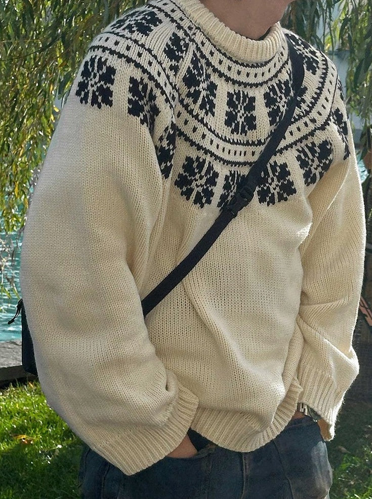 Cozy Knit Pullover Sweater