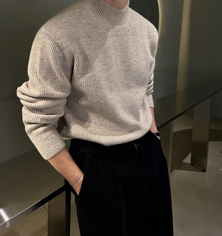 Cozy Knit Pullover Sweater