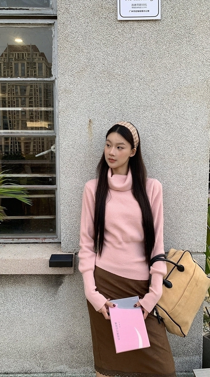 Cozy Knit Sweater Chic Layering Top