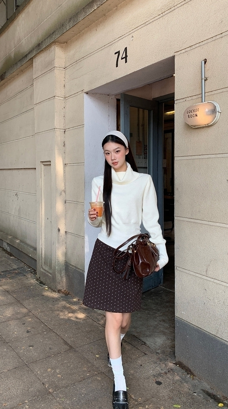 Cozy Knit Sweater Chic Layering Top
