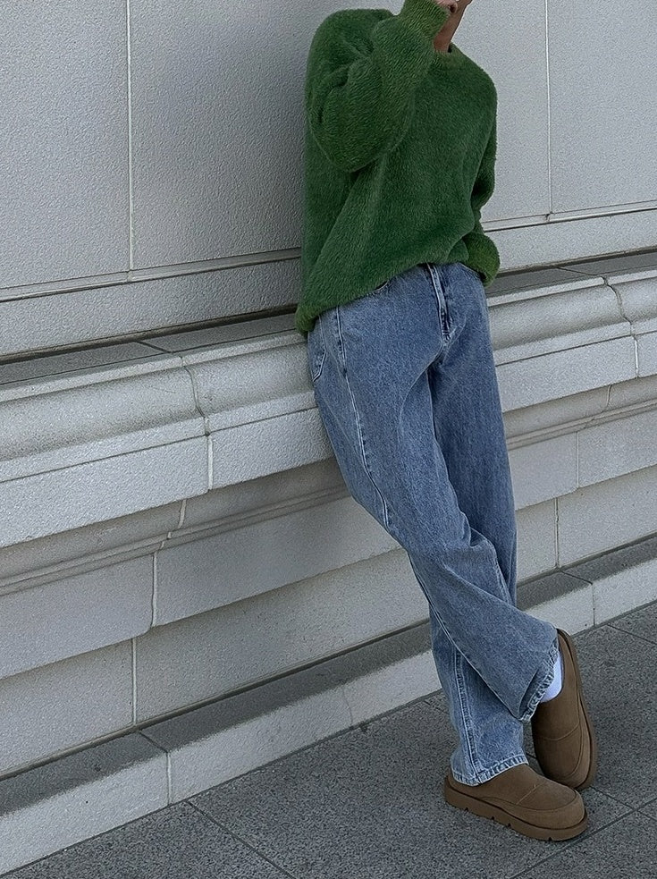 Cozy Knit Sweater With Premium Feel
