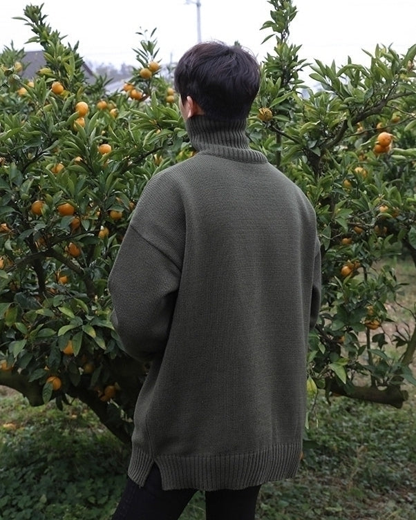 Cozy Knit Turtleneck Sweater Winter Essential