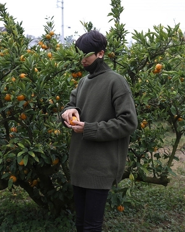 Cozy Knit Turtleneck Sweater Winter Essential