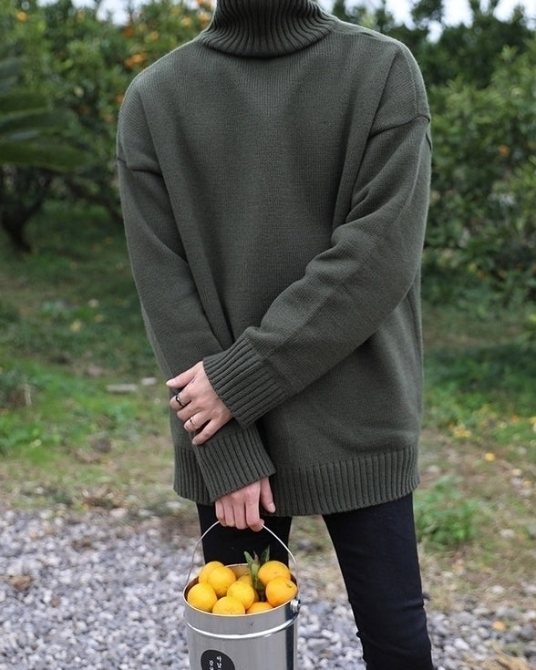 Cozy Knit Turtleneck Sweater Winter Essential