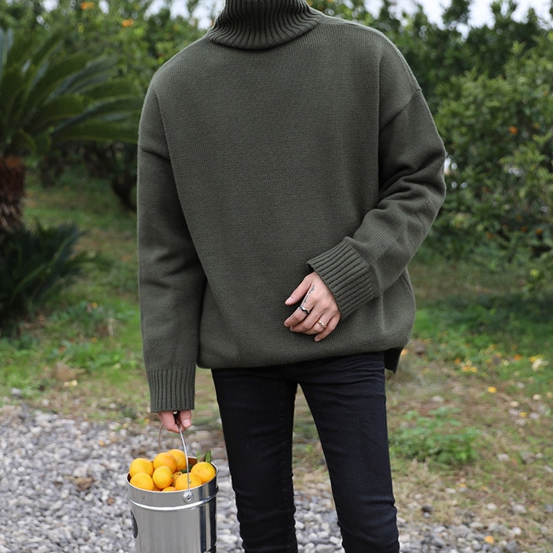 Cozy Knit Turtleneck Sweater Winter Essential