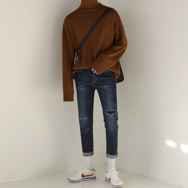 Cozy Knit Turtleneck Sweater Winter Essential