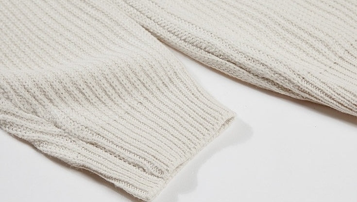 Cozy Knit Vneck Sweater