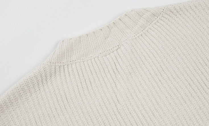 Cozy Knit Vneck Sweater