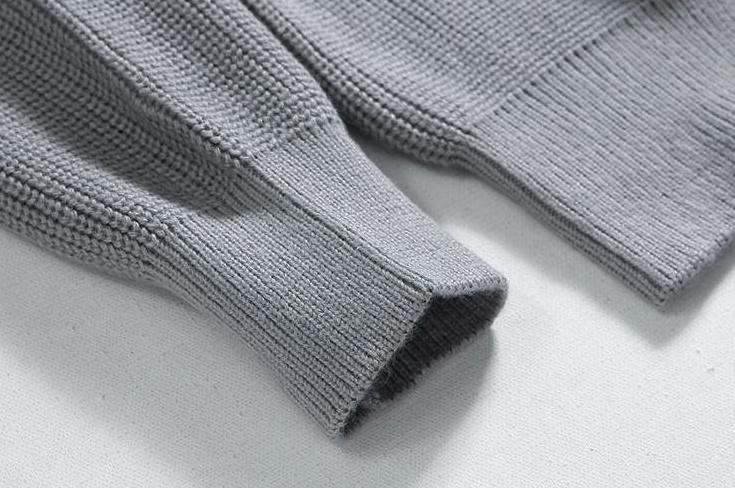 Cozy Knit Zipper Cardigan Sweater