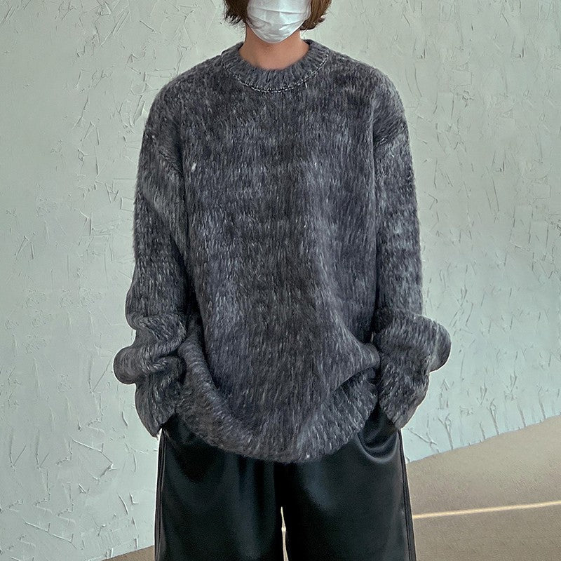 Cozy Oversized Knit Pullover Sweater