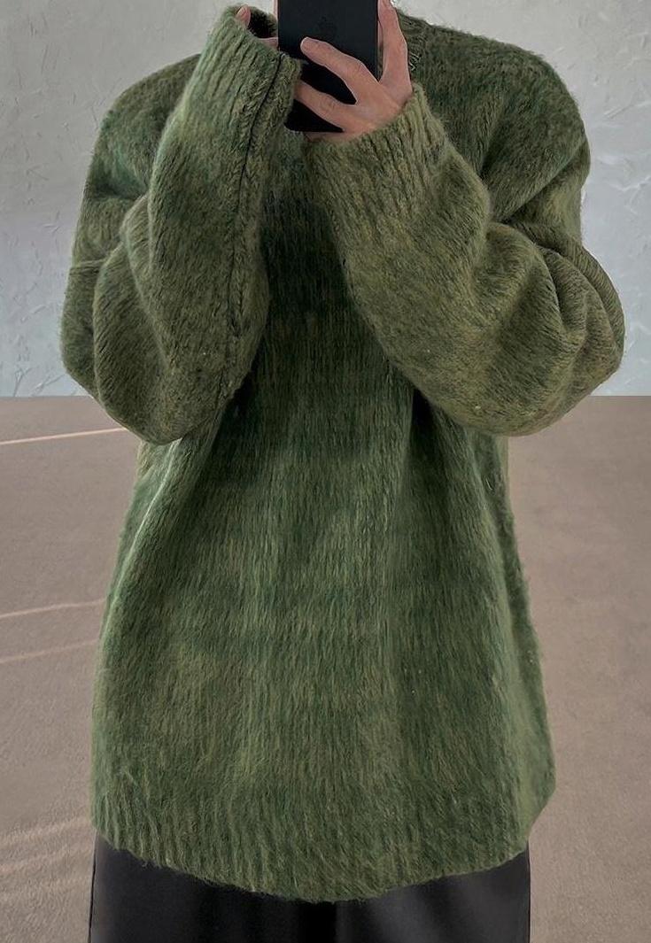 Cozy Oversized Knit Pullover Sweater