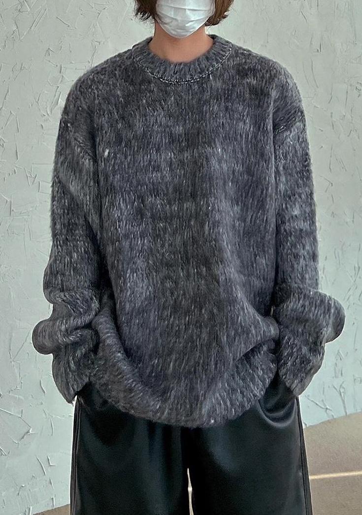 Cozy Oversized Knit Pullover Sweater