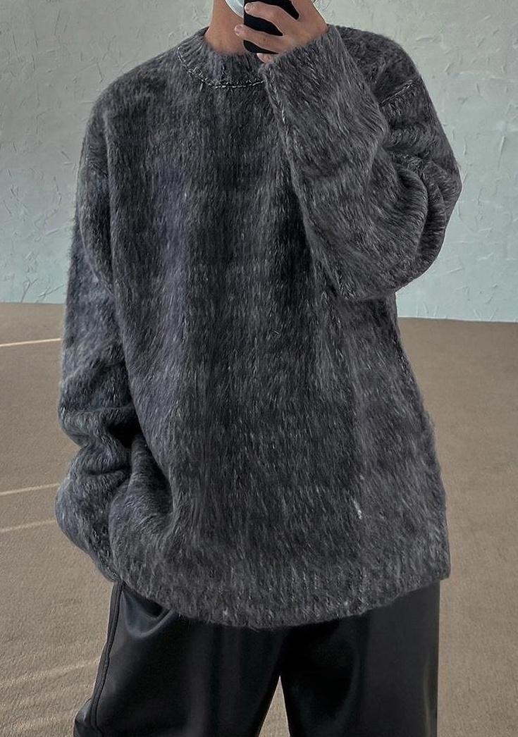 Cozy Oversized Knit Pullover Sweater