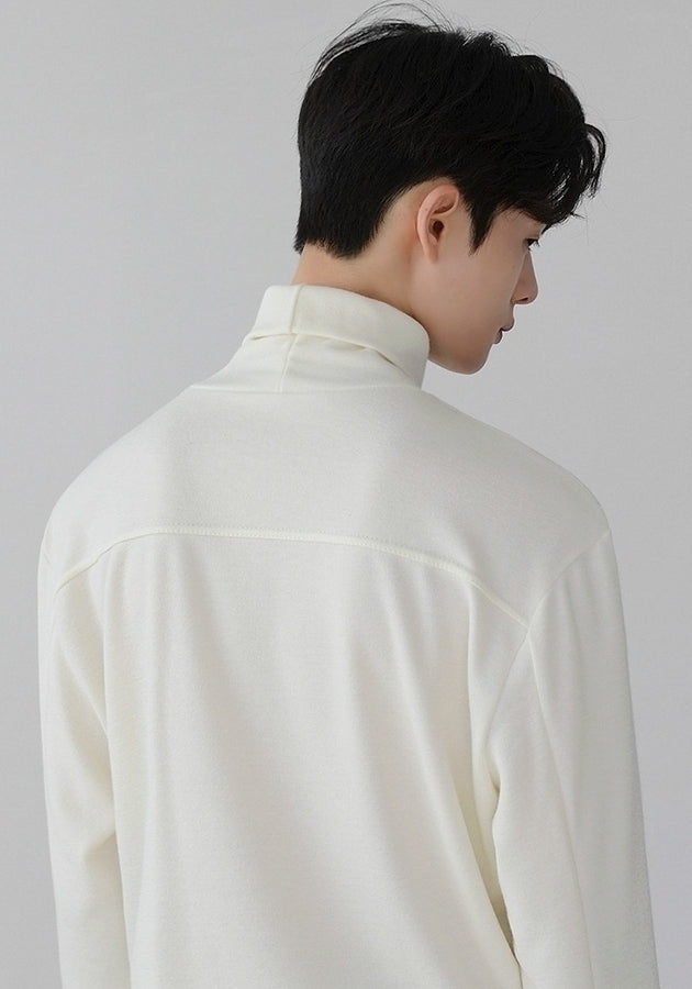 Cozy Turtleneck Long Sleeve Casual Top
