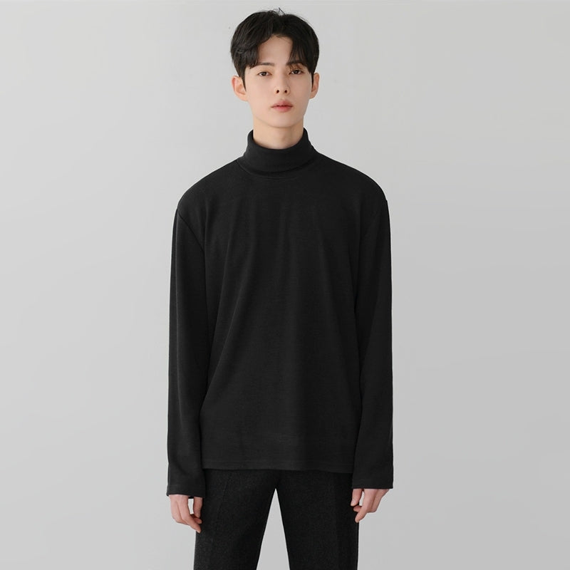 Cozy Turtleneck Long Sleeve Casual Top