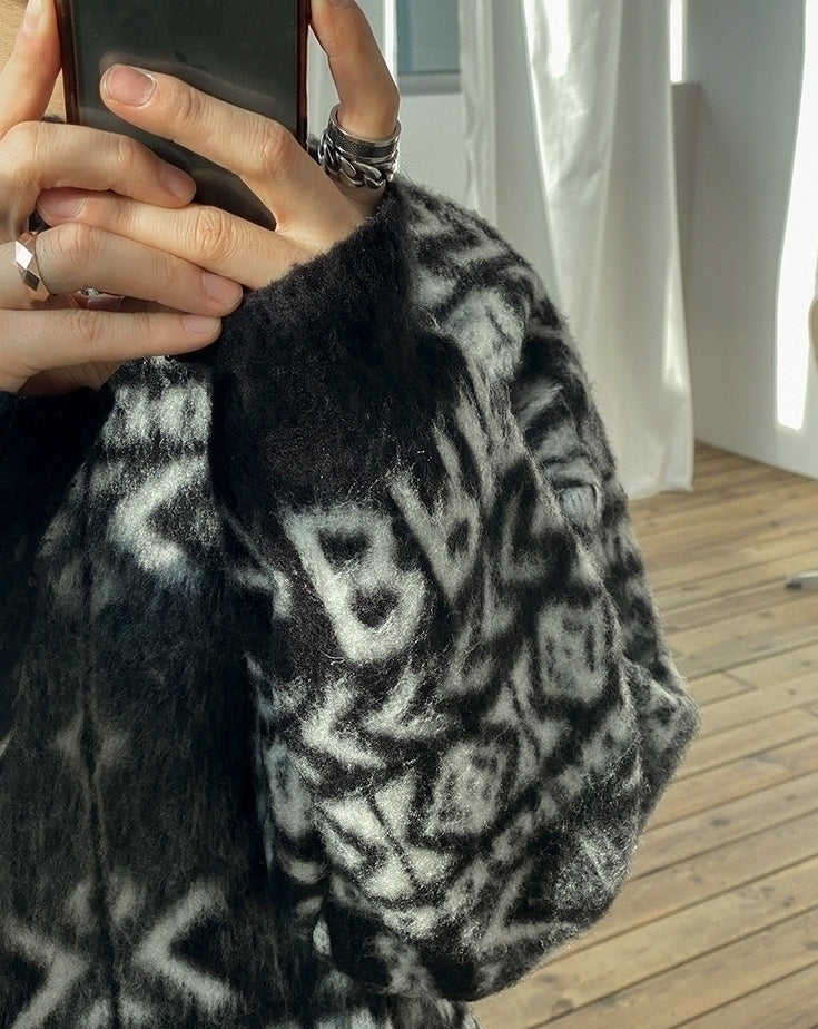 Cozy White Knit Sweater Soft Plush Pullover