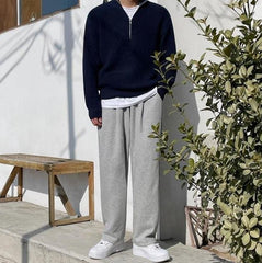 Cozy Zip Knit Sweater