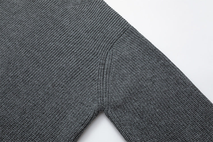 Crew Neck Knit Pullover Sweater