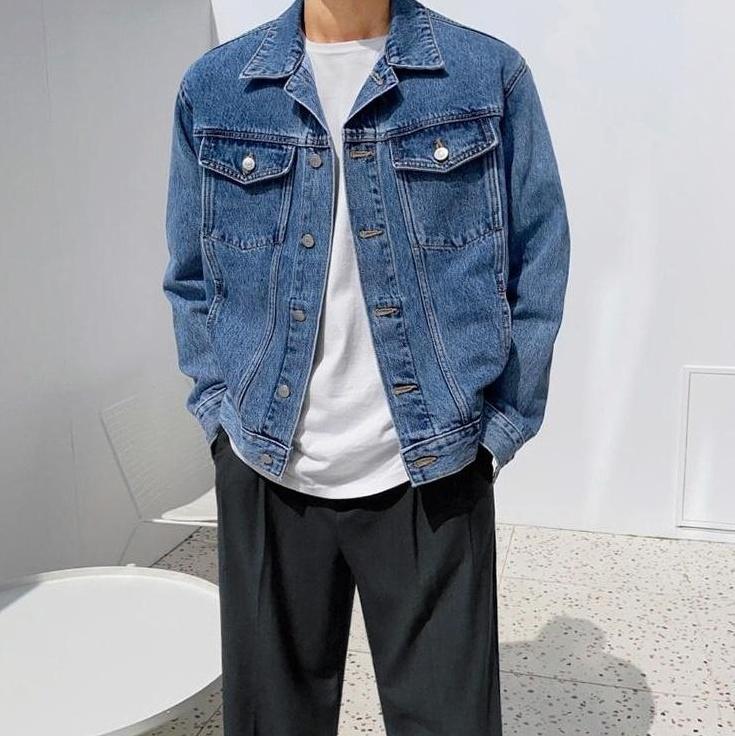Denim Jacket Workwear Fashion Style