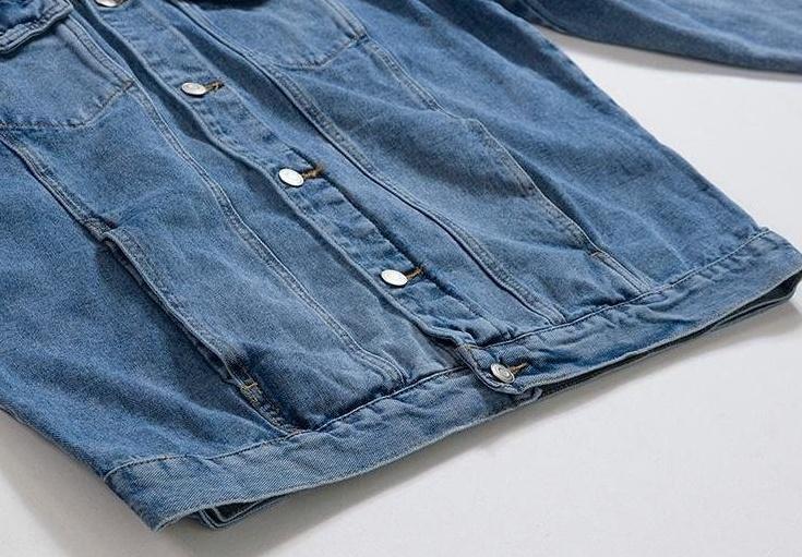 Denim Jacket Workwear Fashion Style