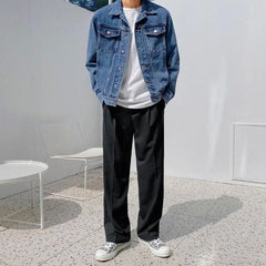 Denim Jacket Workwear Fashion Style