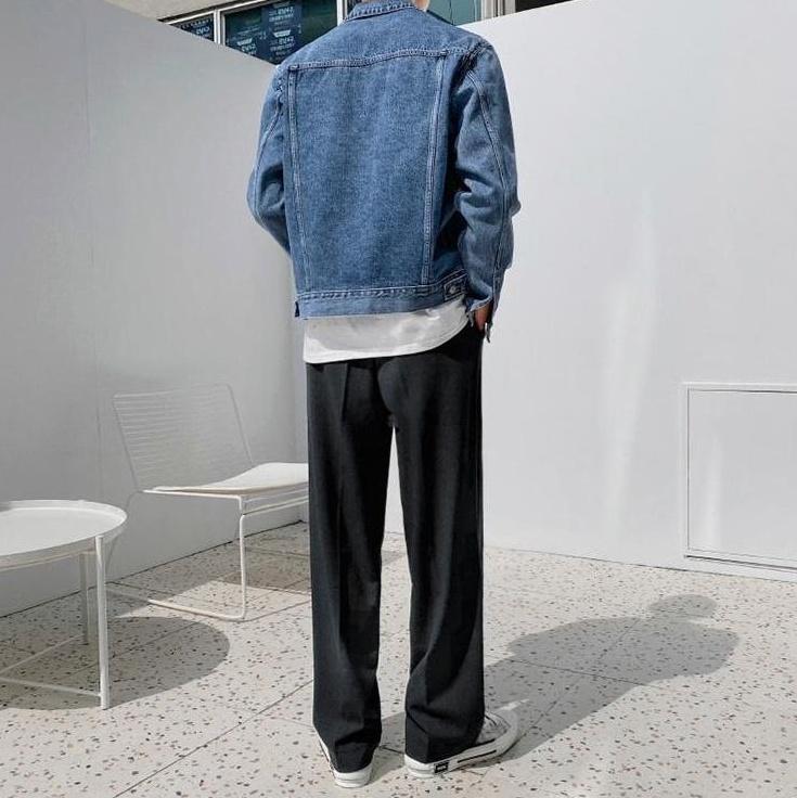 Denim Jacket Workwear Fashion Style