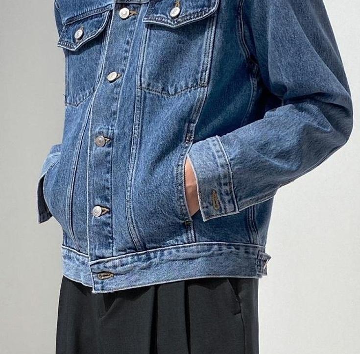 Denim Jacket Workwear Fashion Style