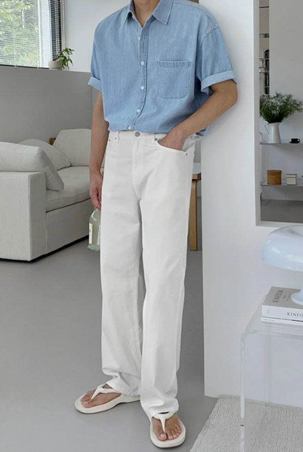 Blue Denim Shirt