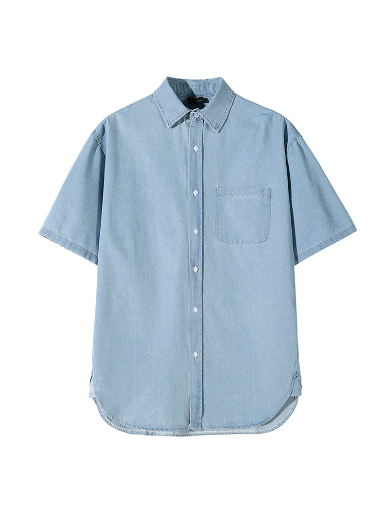 Blue Denim Shirt