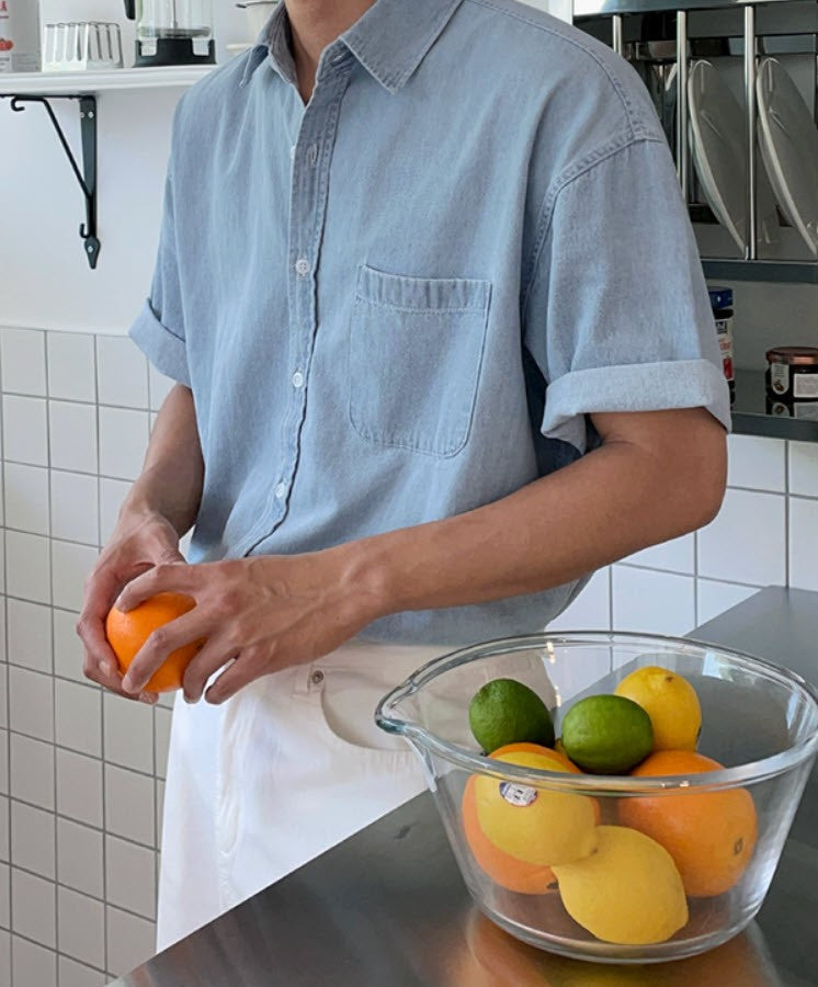 Blue Denim Shirt
