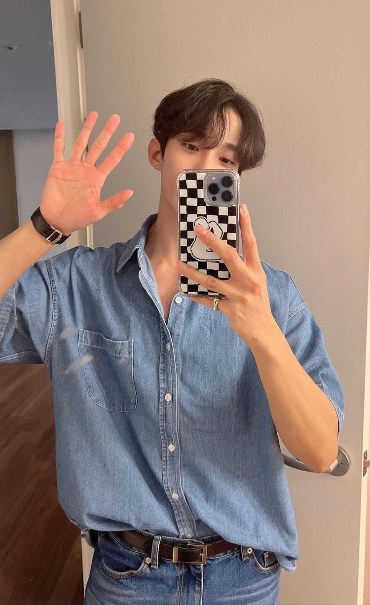 Blue Denim Shirt