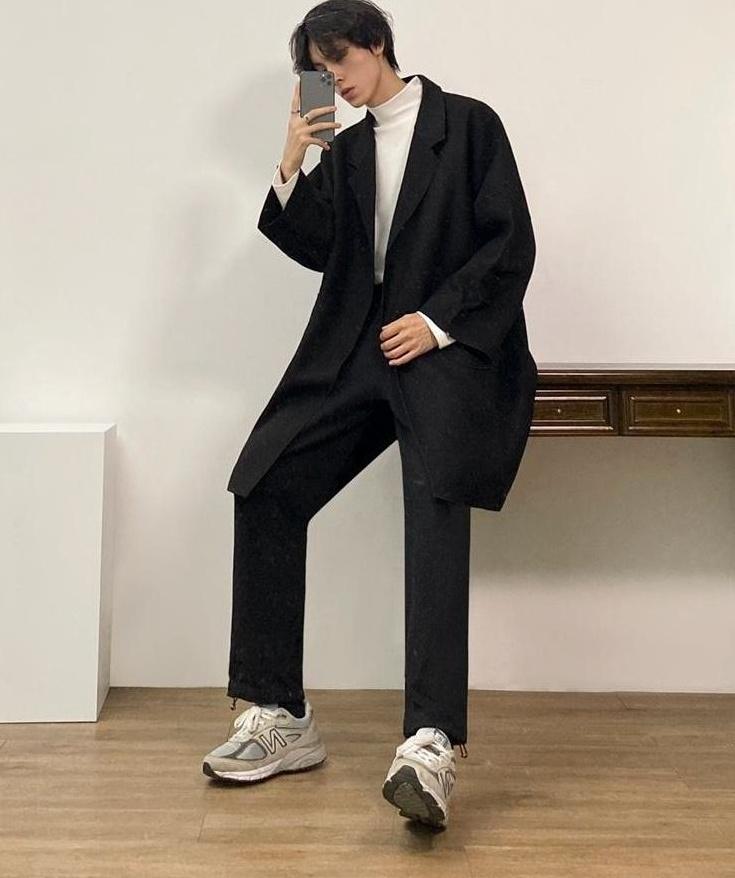 Doublefaced Coat With Nobuckle Design
