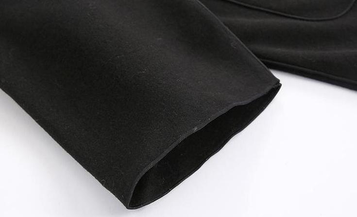 Doublefaced Coat With Nobuckle Design