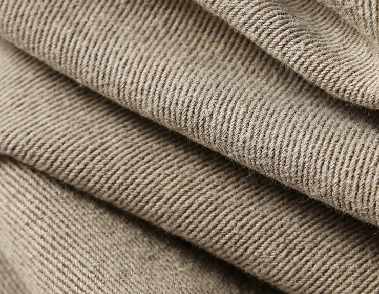 Brown Multi-Pocket Cargo Jeans