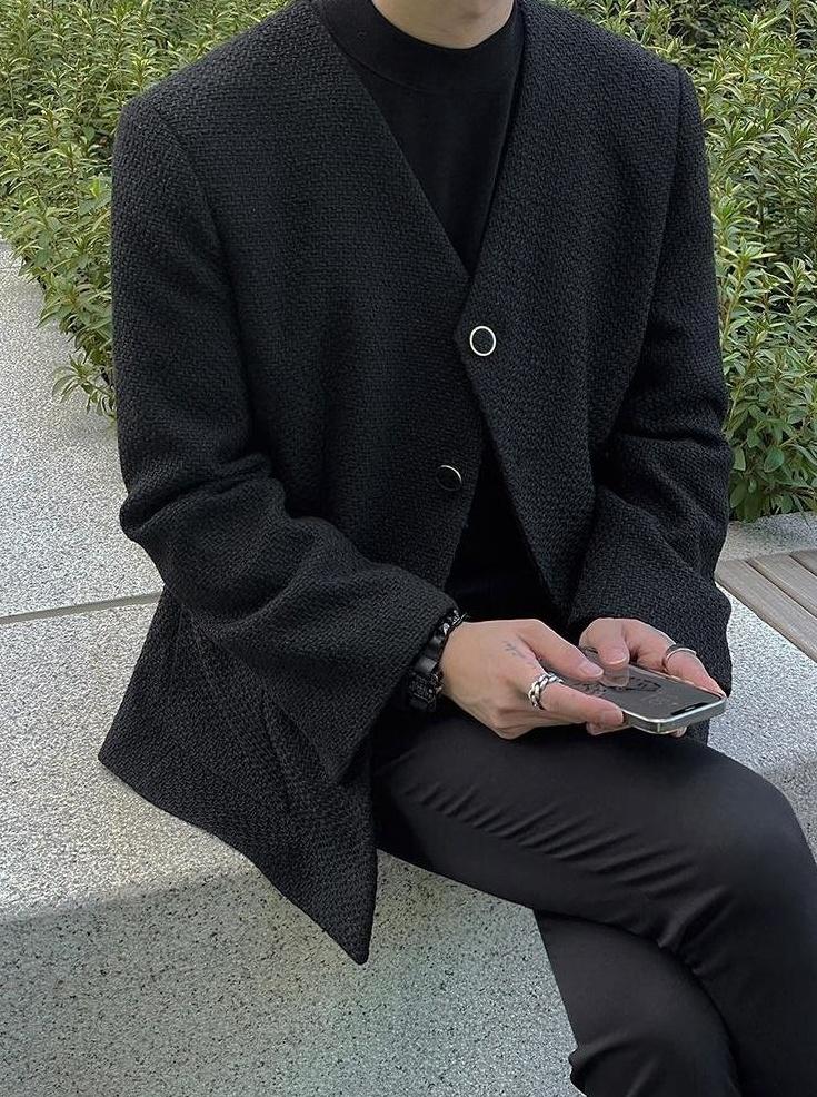 Elegant Korean Style Cardigan Jacket