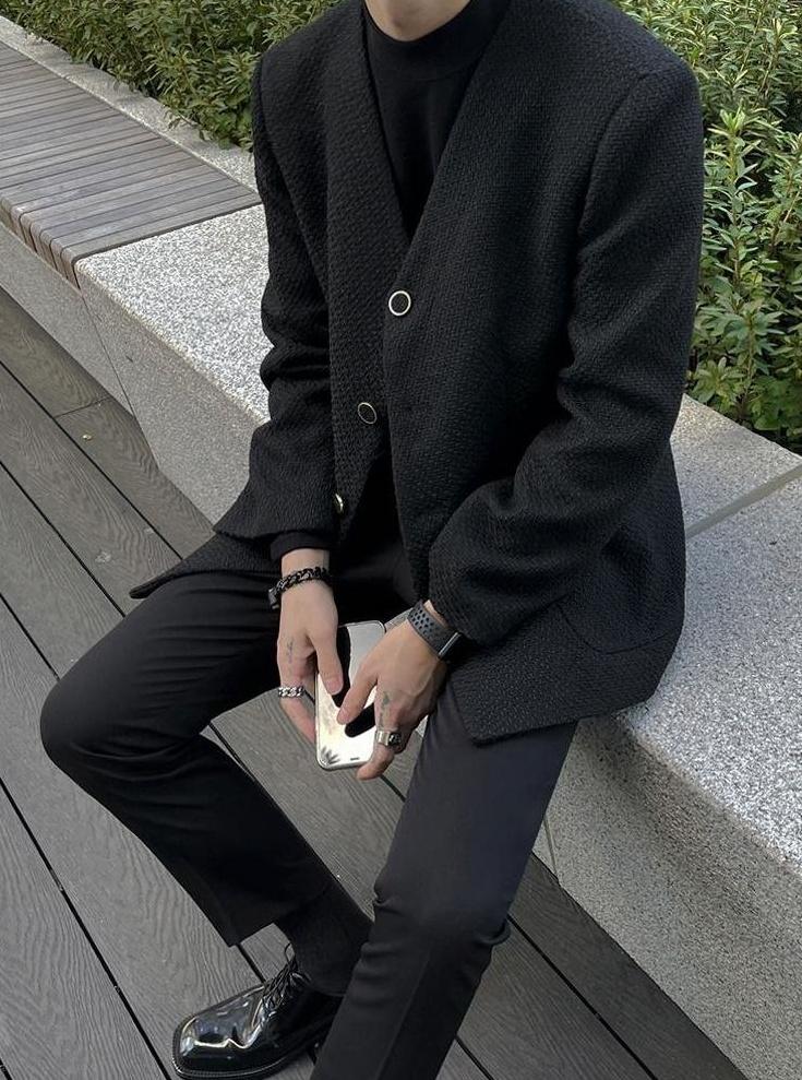 Elegant Korean Style Cardigan Jacket
