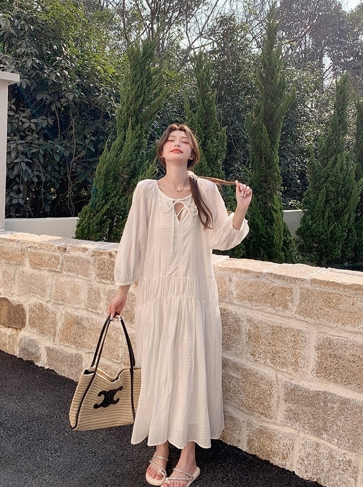 Elegant Romantic Frenchstyle Dress For Summer