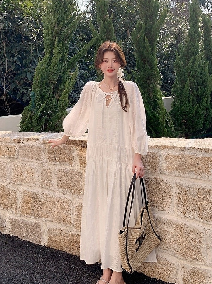 Elegant Romantic Frenchstyle Dress For Summer