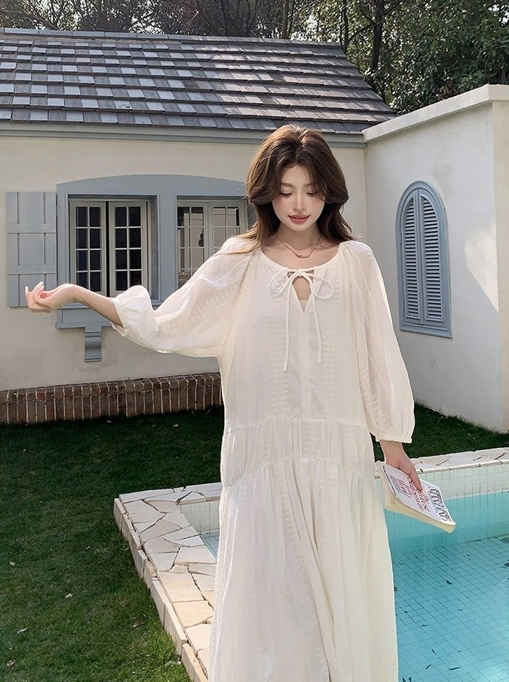 Elegant Romantic Frenchstyle Dress For Summer