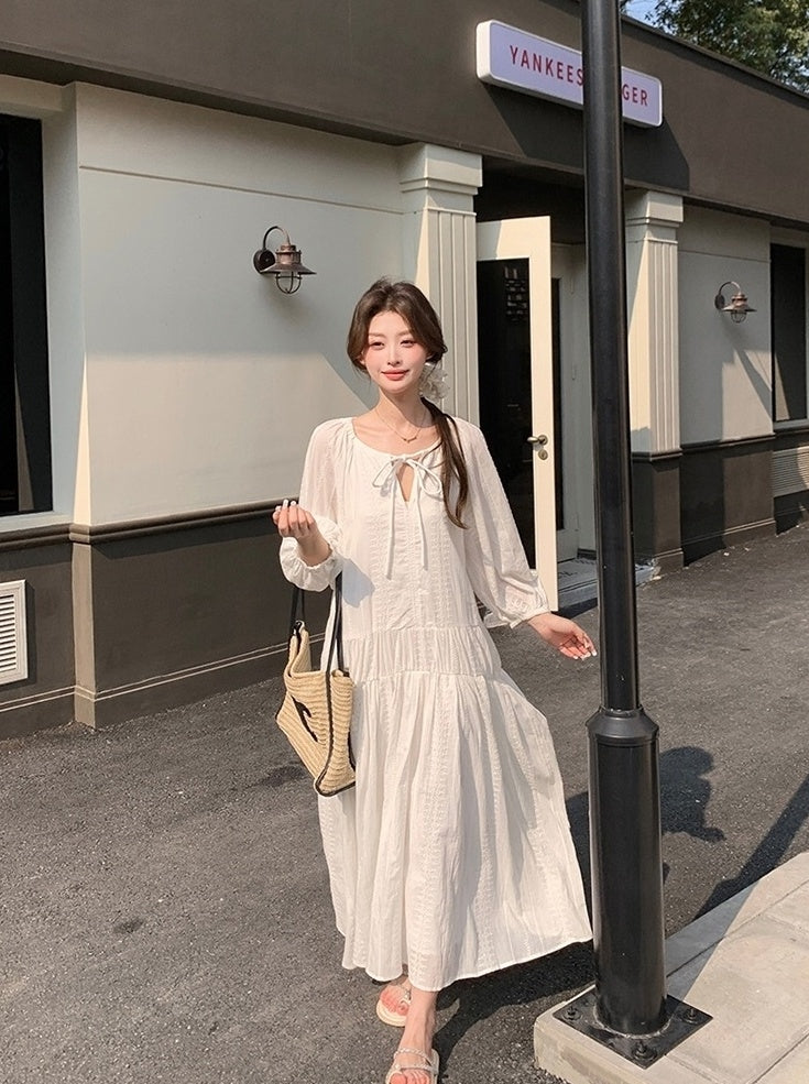 Elegant Romantic Frenchstyle Dress For Summer