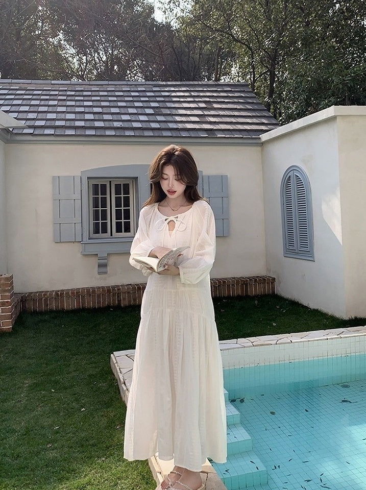 Elegant Romantic Frenchstyle Dress For Summer