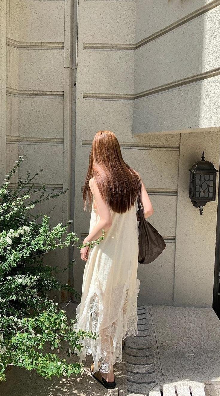 Elegant Summer French Style Maxi Dress