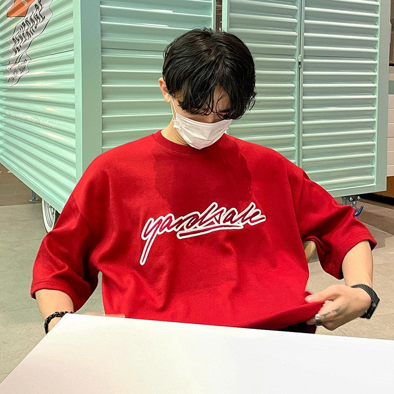 Embroidered Crewneck Tee