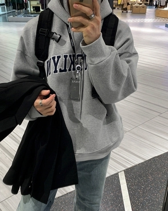 Embroidered Hoodie Jacket