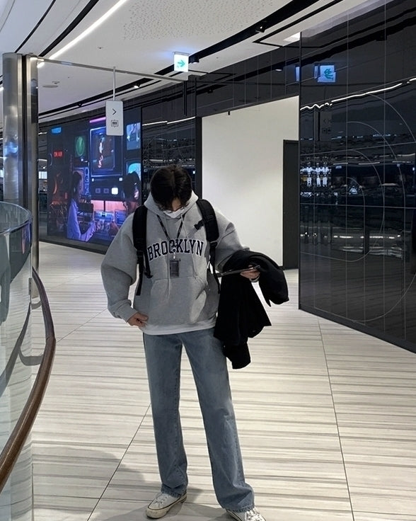 Embroidered Hoodie Jacket