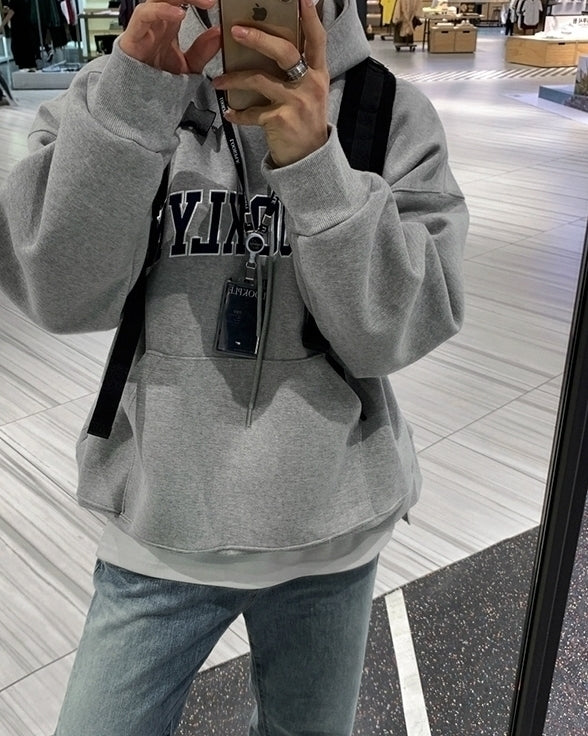 Embroidered Hoodie Jacket