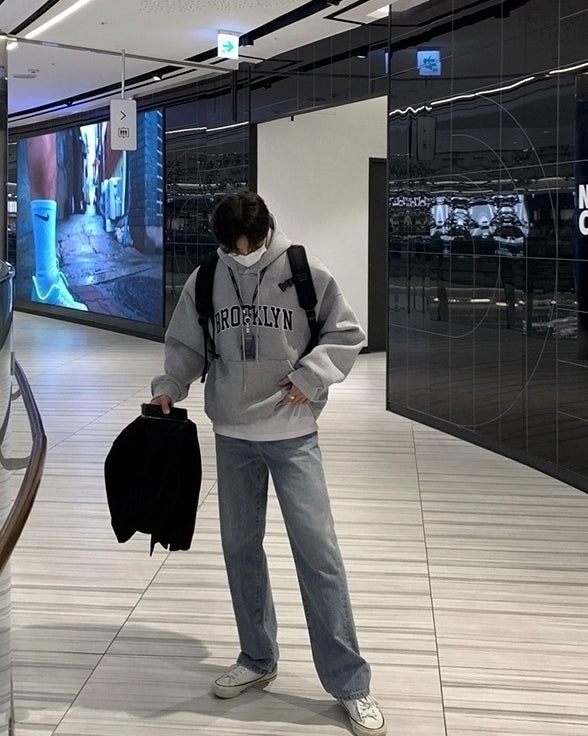 Embroidered Hoodie Jacket