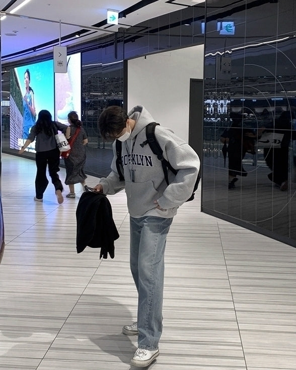 Embroidered Hoodie Jacket