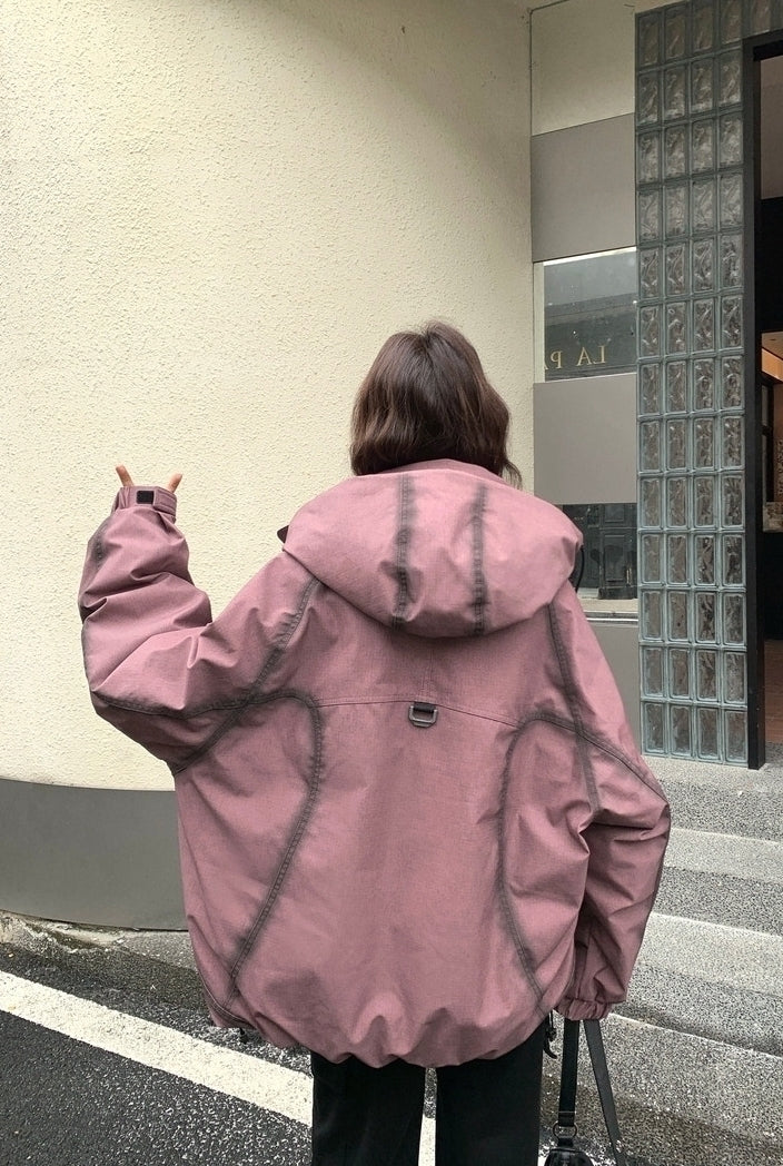 Hooded Puffer Jacket Winter Warm Parka
