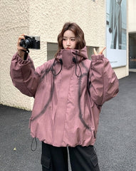 Hooded Puffer Jacket Winter Warm Parka